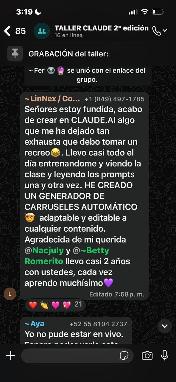 Testimonio de alumna de Nay Perozzi